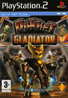 Ratchet: Gladiator for the Sony PlayStation 2 Front Cover Box Scan