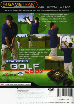 Scan of Real World Golf 2007