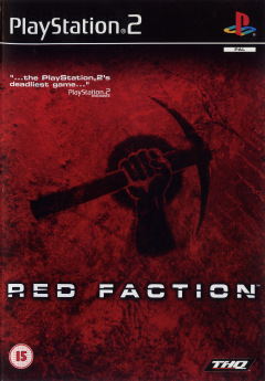 Red Faction for the Sony PlayStation 2 Front Cover Box Scan