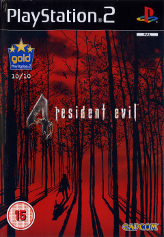 Resident Evil 4 for the Sony PlayStation 2 Front Cover Box Scan