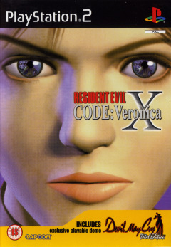 Resident Evil: Code: Veronica X for the Sony PlayStation 2 Front Cover Box Scan