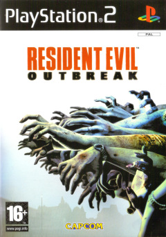 Resident Evil: Outbreak for the Sony PlayStation 2 Front Cover Box Scan