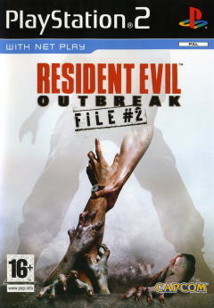 Resident Evil: Outbreak: File #2 for the Sony PlayStation 2 Front Cover Box Scan