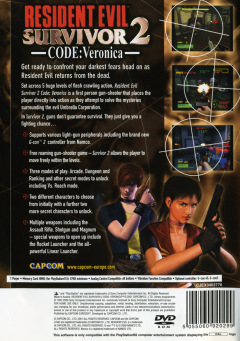 Scan of Resident Evil: Survivor 2: Code: Veronica