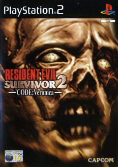 Resident Evil: Survivor 2: Code: Veronica for the Sony PlayStation 2 Front Cover Box Scan