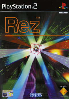 Rez for the Sony PlayStation 2 Front Cover Box Scan