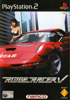 Ridge Racer V for the Sony PlayStation 2 Front Cover Box Scan