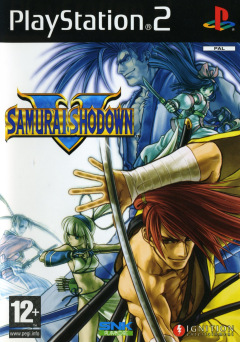 Samurai Shodown V for the Sony PlayStation 2 Front Cover Box Scan