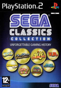 Sega Classics Collection for the Sony PlayStation 2 Front Cover Box Scan