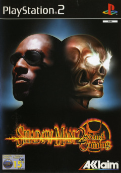 Shadow Man: 2econd Coming for the Sony PlayStation 2 Front Cover Box Scan