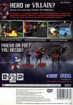 Scan of Shadow the Hedgehog