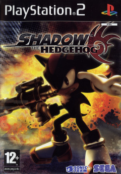 Shadow the Hedgehog for the Sony PlayStation 2 Front Cover Box Scan