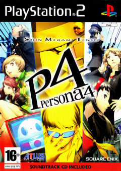 Shin Megami Tensei: Persona 4 for the Sony PlayStation 2 Front Cover Box Scan