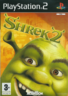 Shrek 2 for the Sony PlayStation 2 Front Cover Box Scan