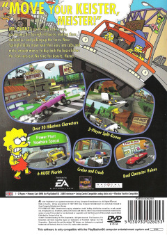 Scan of The Simpsons: Road Rage