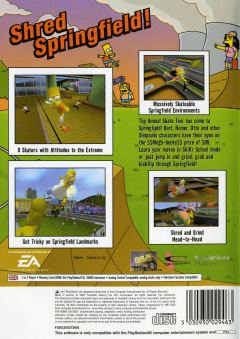 Scan of The Simpsons: Skateboarding