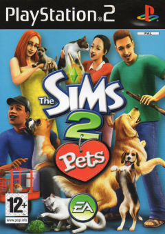 The Sims 2: Pets for the Sony PlayStation 2 Front Cover Box Scan