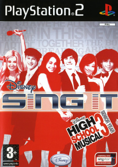 Sing It: High School Musical 3: Senior Year for the Sony PlayStation 2 Front Cover Box Scan