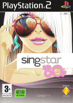 SingStar '80s for the Sony PlayStation 2 Front Cover Box Scan