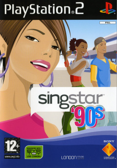 SingStar '90s for the Sony PlayStation 2 Front Cover Box Scan