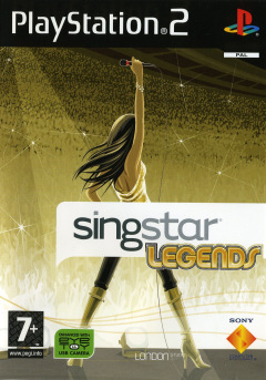 SingStar Legends for the Sony PlayStation 2 Front Cover Box Scan