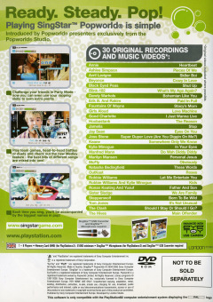 Scan of SingStar Pop