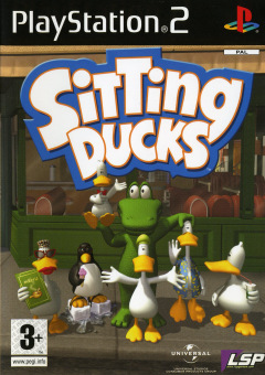 Sitting Ducks for the Sony PlayStation 2 Front Cover Box Scan