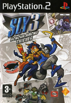 Sly 3: Honour Among Thieves for the Sony PlayStation 2 Front Cover Box Scan