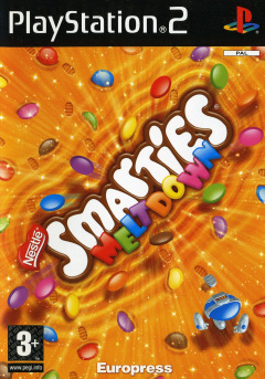 Smarties Meltdown for the Sony PlayStation 2 Front Cover Box Scan