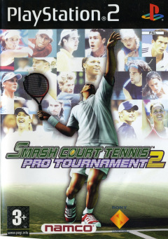 Smash Court Tennis: Pro Tournament 2 for the Sony PlayStation 2 Front Cover Box Scan