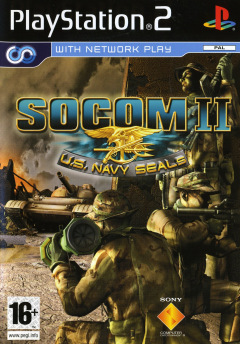 SOCOM II: U.S. Navy Seals for the Sony PlayStation 2 Front Cover Box Scan