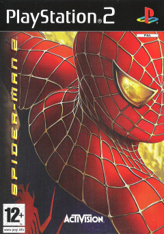 Spider-Man 2 for the Sony PlayStation 2 Front Cover Box Scan