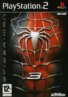 Spider-Man 3 for the Sony PlayStation 2 Front Cover Box Scan
