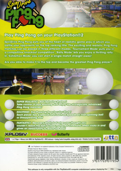 Scan of Spin Drive Ping Pong