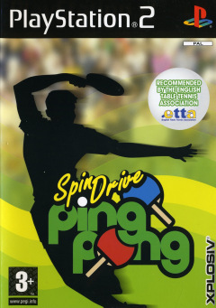 Spin Drive Ping Pong for the Sony PlayStation 2 Front Cover Box Scan