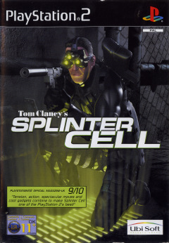 Tom Clancy's Splinter Cell for the Sony PlayStation 2 Front Cover Box Scan