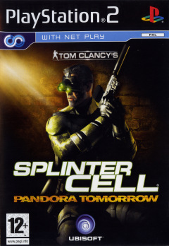 Tom Clancy's Splinter Cell: Pandora Tomorrow for the Sony PlayStation 2 Front Cover Box Scan