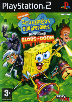 SpongeBob Squarepants featuring Nicktoons: Globs of Doom for the Sony PlayStation 2 Front Cover Box Scan