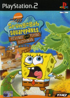 SpongeBob Squarepants: Revenge of the Flying Dutchman for the Sony PlayStation 2 Front Cover Box Scan
