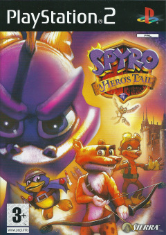Spyro: A Hero's Tail for the Sony PlayStation 2 Front Cover Box Scan