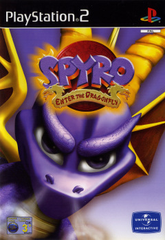 Spyro: Enter the Dragonfly for the Sony PlayStation 2 Front Cover Box Scan