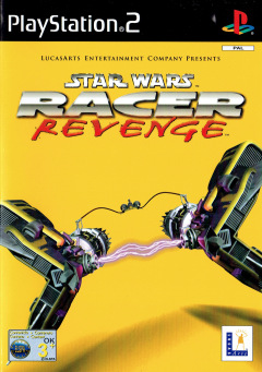 Star Wars Racer Revenge for the Sony PlayStation 2 Front Cover Box Scan