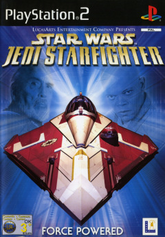 Star Wars: Jedi Starfighter for the Sony PlayStation 2 Front Cover Box Scan
