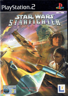 Star Wars: Starfighter for the Sony PlayStation 2 Front Cover Box Scan