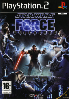 Star Wars: The Force Unleashed for the Sony PlayStation 2 Front Cover Box Scan