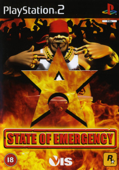 State of Emergency for the Sony PlayStation 2 Front Cover Box Scan