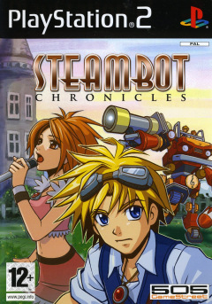 Steambot Chronicles for the Sony PlayStation 2 Front Cover Box Scan