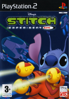 Stitch (Disney's): Experiment 626 for the Sony PlayStation 2 Front Cover Box Scan