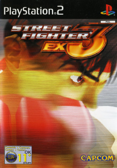 Street Fighter EX 3 for the Sony PlayStation 2 Front Cover Box Scan