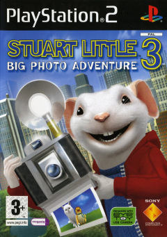 Stuart Little 3: Big Photo Adventure for the Sony PlayStation 2 Front Cover Box Scan